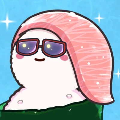 城島ジョージのアイコン（サングラスをかけたすしだるま）